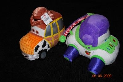 Disney Toy Story Woody Buzz Lightyear Plush Cars Lot 2  