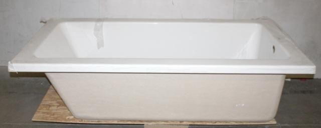 MAAX Pose White 72 x 36 Drop In / Undermount Soaking Bathtub 101460 