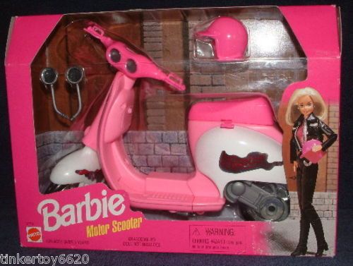 1997 Mattel Barbie Motor Scooter # 67708 Mint In Box  