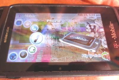 Mobile Sharp PV300 Sidekick Cell Phone  