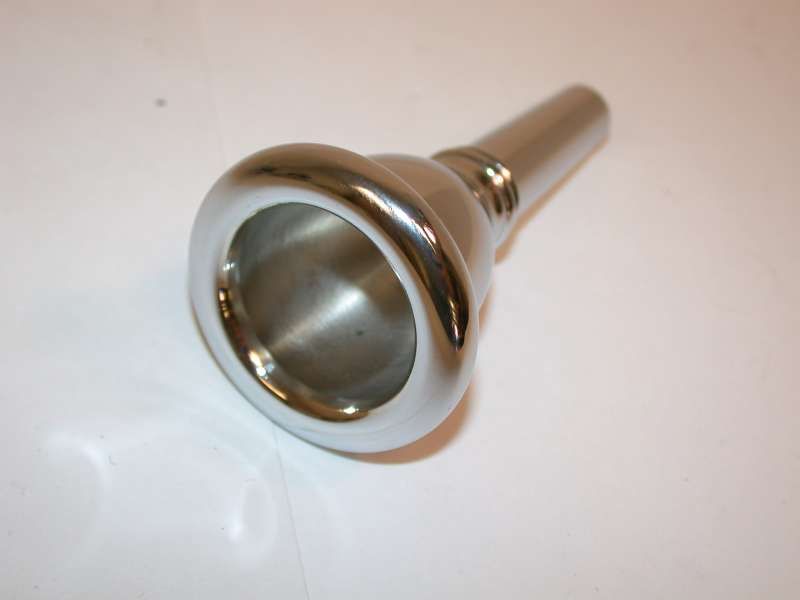 ADAM TUBA 18 Mouth Piece, Mouthpiece, Silver Color NEW  