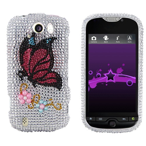   Crystal Full Stones Case Cover For HTC myTouch 4G Slide Phone  