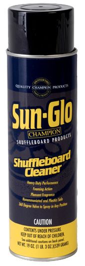 Pro Sun Glo Shuffleboard Table Cleaner Spray 19oz Can  