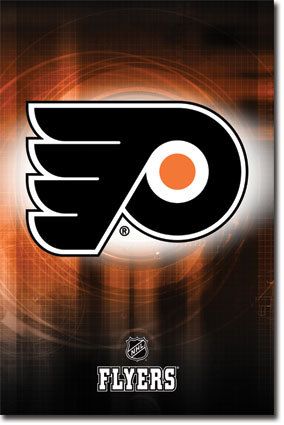 PHILADELPHIA FLYERS NHL HOCKEY POSTER PRINT LOGO  