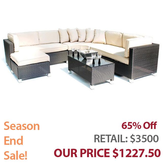 Patio Furniture Sets on SALE   Outdoor SEASON END SALE Modern 