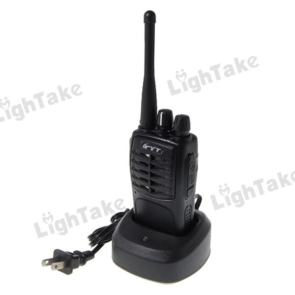 NEW 5W FM VHF/UHF Handheld Wireless Walkie Talkie Black  