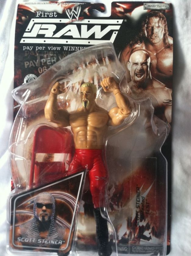 WWE FIRST RAW PAY PER VIEW WINNERS SCOTT STEINER NEW 039897904726 