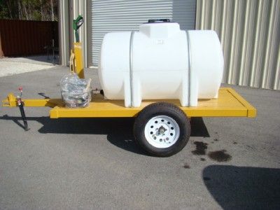 New 3300 PSI Pressure Washer 300 Gallon Tank Trailer  