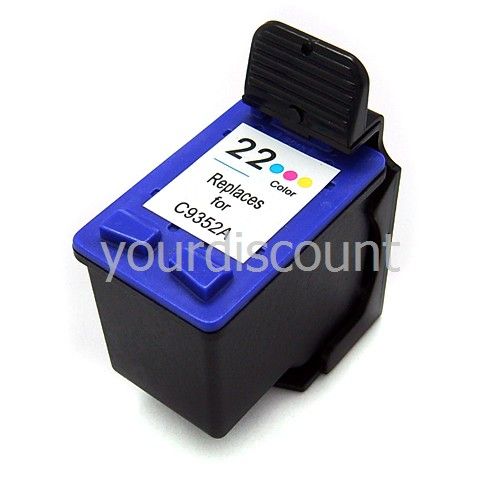 Color Refilled Ink For HP 22 C9352 Officejet 4315 5610  