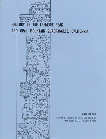 Gold mines book, Mojave Desert, Barstow, Boron, Calif., VG+ cond 