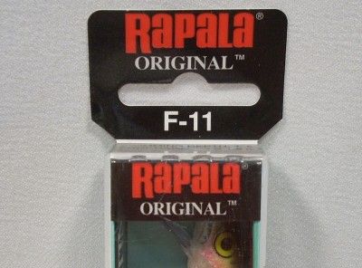 Rapala Floating F 11 Rainbow Trout Fishing Crankbait Lure  