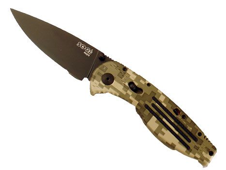 SOG AEGIS A/O KNIFE DIGI CAMO AE 06 AE06 TINI PLAIN NEW  