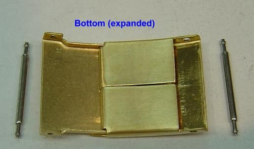 Watch Band Extender for Seiko Watches in Gold Free Ship  