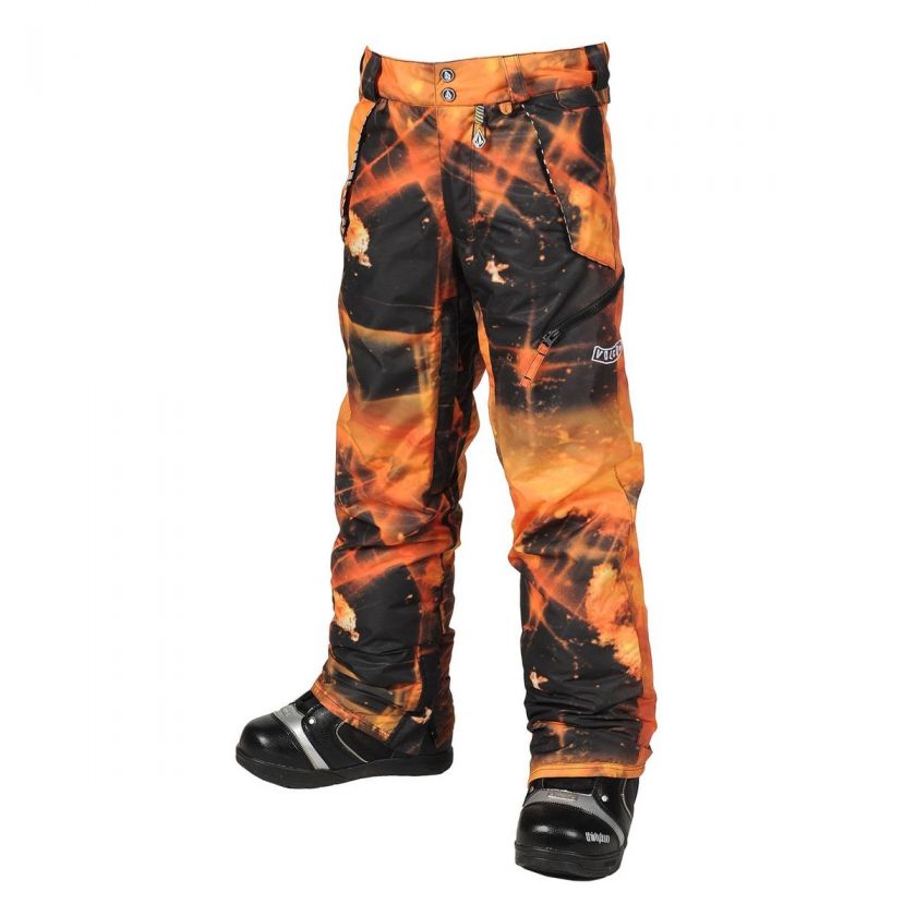   Volcom Outpost Insulated Youth Kids Snowboard Pant MED/10 ASP  