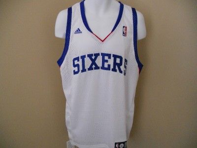   76ers SIXERS LARGE L SWINGMAN Adidas TEAM BLANK Jersey 8UN  