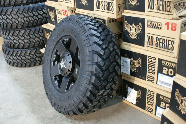 18 XD Rockstar Black Nitto Trail Grappler 295/70 18 35  