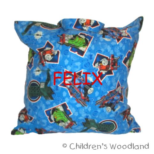 THOMAS TANK ENGINE TRAVEL PILLOW PERSONALIZED KIDS  