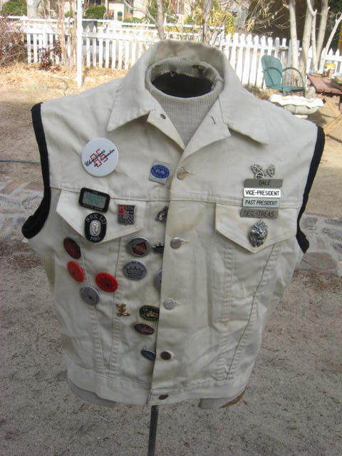 Vintage Blue Bell Wrangler 70s Motorcycle Club Vest Jacket 25+ Ride 