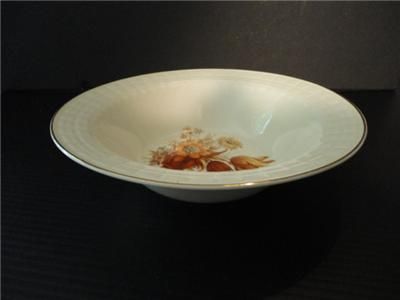 VINTAGE EDWIN KNOWLES VEGETABLE BOWL 9  AUTUMN PAT.  