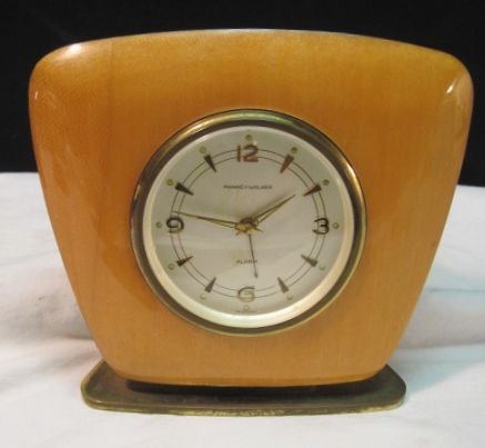 PHINNEY WALKER ALARM CLOCK~MAPLE~MID CENTURY~HEYWOOD WAKEFIELD~EAMES 