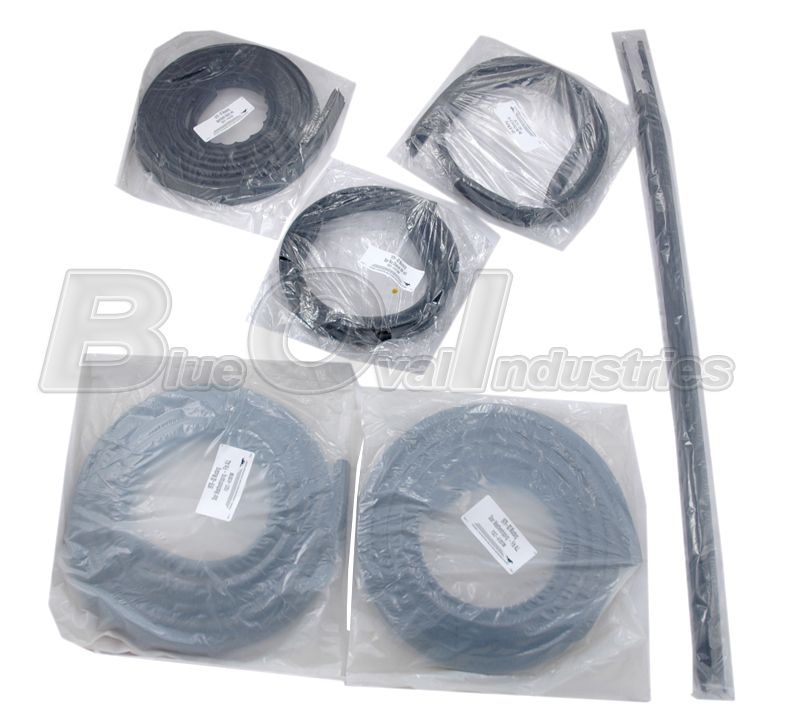 79 86 Mustang Hatchback Weatherstrip Rubber Seal Kit  