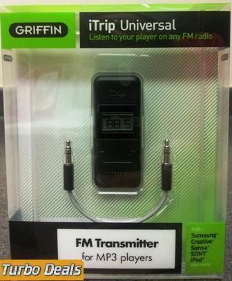   Universal Fm Transmitter 4  players iPod iPhone Sansa Zune Sony